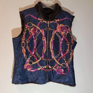 Charter Club Women's Reversible Faux Fur Vest